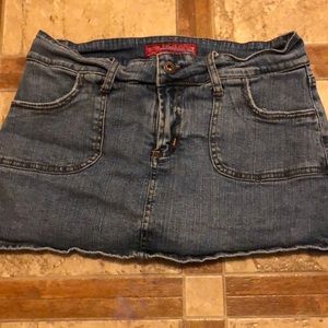 Hot kiss stretchy Jean skort